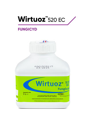 Wirtuoz 520 EC do zabiegu T1 w ochronie zbóż